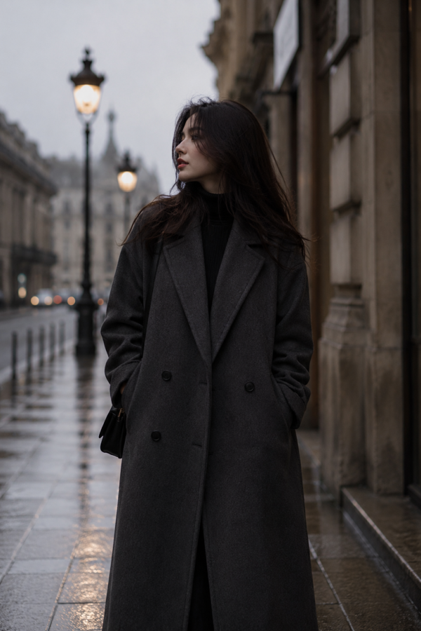 Long coat for female